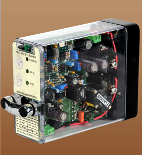 Fail- safe electronic flasher device