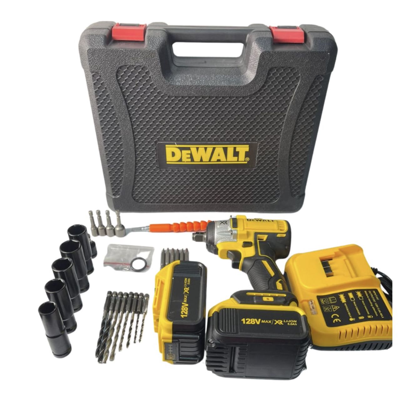 LLAVE DE IMPACTO " CON ACCESORIOS 128V - Imagen 2 | Herramientas RoCa