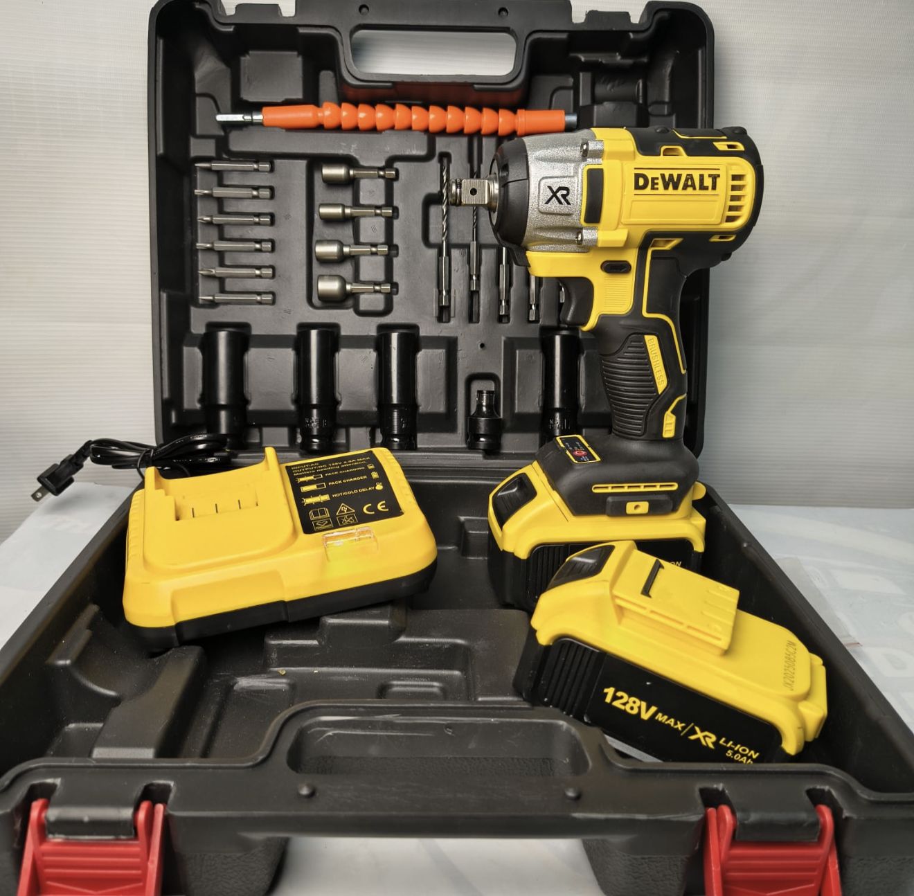 LLAVE DE IMPACTO " CON ACCESORIOS 128V - Imagen 5 | Herramientas RoCa
