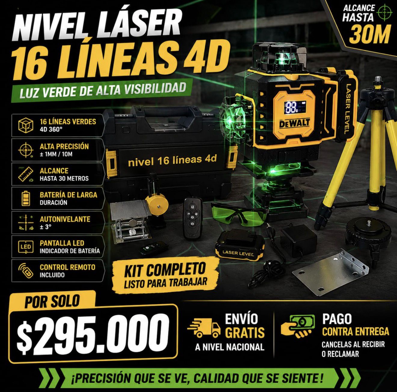 NIVEL LÁSER 16 LÍNEAS - Imagen 3 | Herramientas RoCa