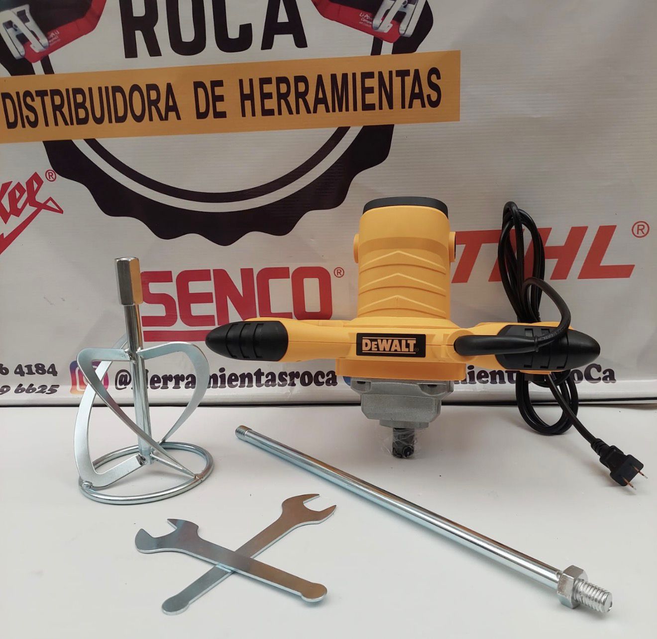 TALADRO MEZCLADOR 1600W - Imagen 5 | Herramientas RoCa