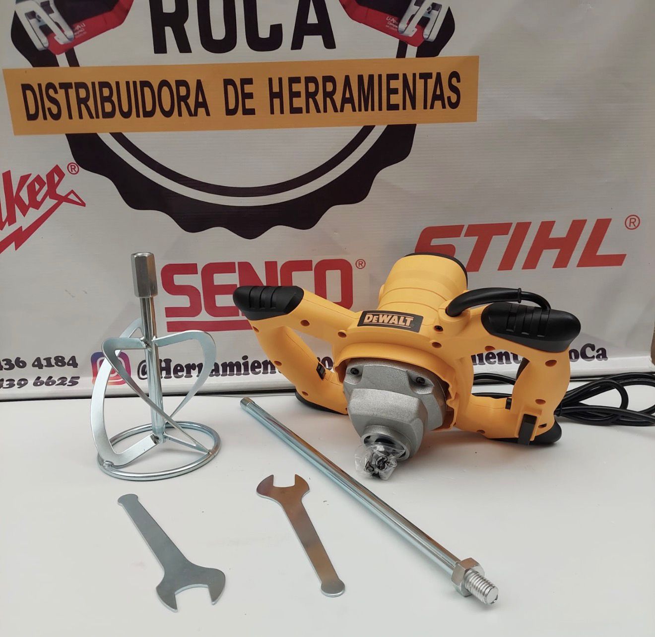 TALADRO MEZCLADOR 1600W - Imagen 6 | Herramientas RoCa