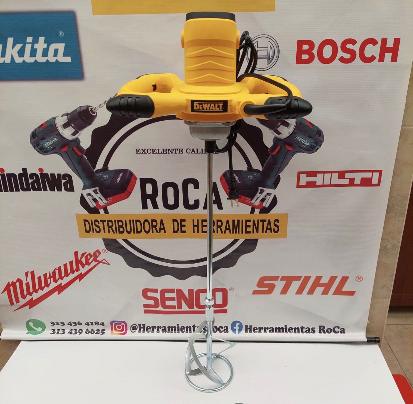 TALADRO MEZCLADOR 1600W - Imagen 4 | Herramientas RoCa