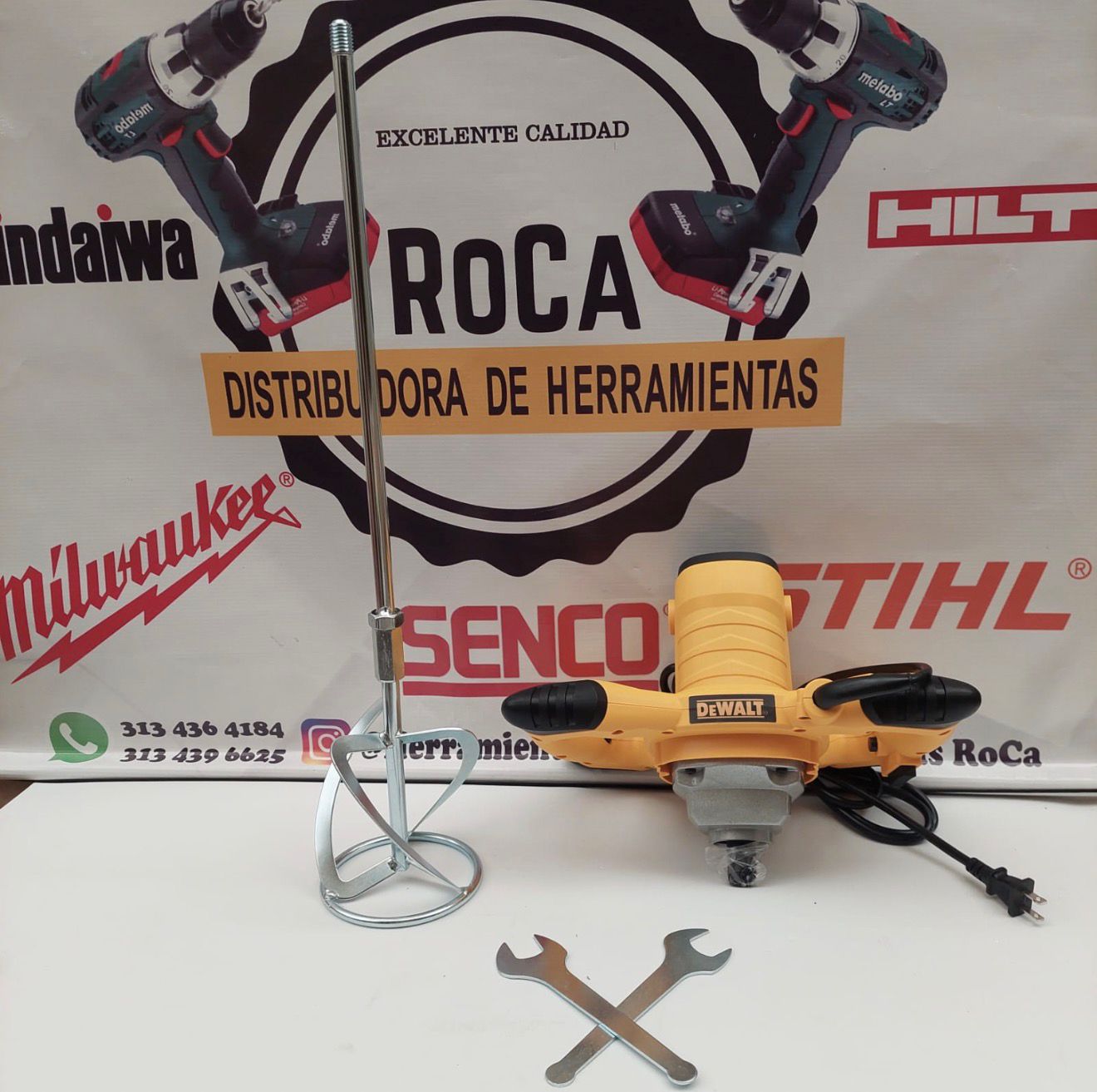 TALADRO MEZCLADOR 1600W - Imagen 7 | Herramientas RoCa