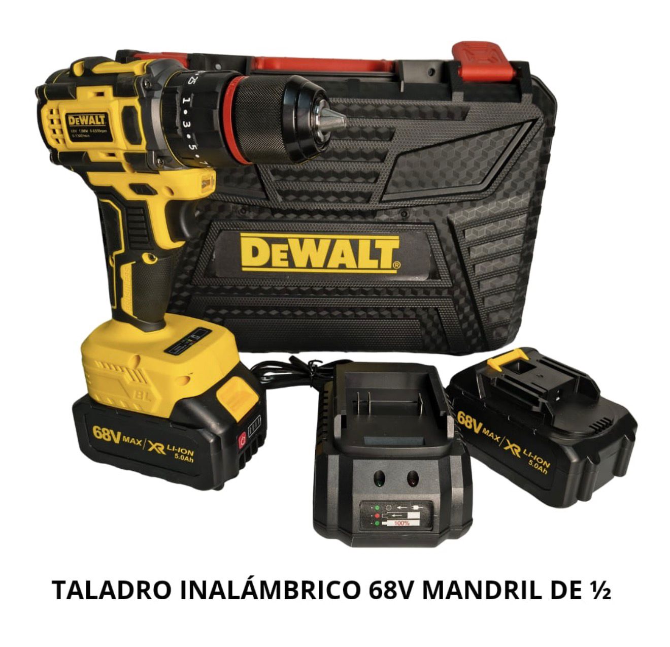 TALADRO INALÁMBRICO 68V - Imagen 1 | Herramientas RoCa