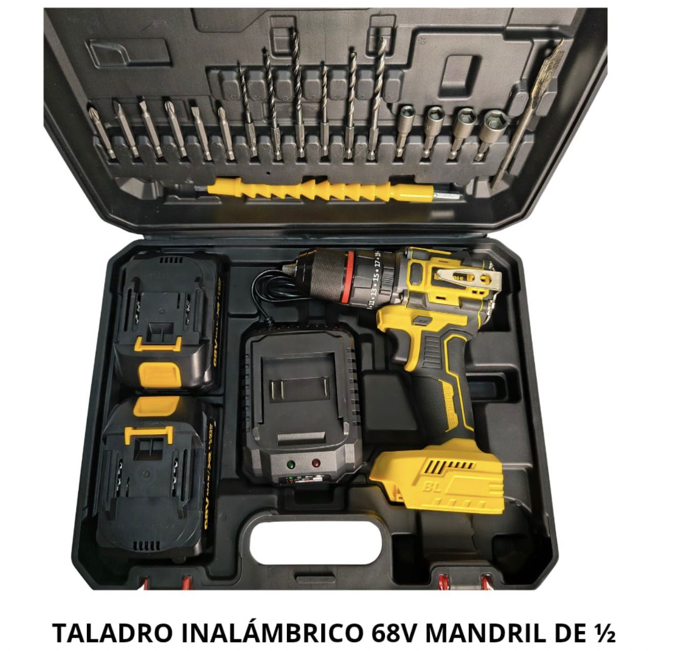 TALADRO INALÁMBRICO 68V - Imagen 2 | Herramientas RoCa