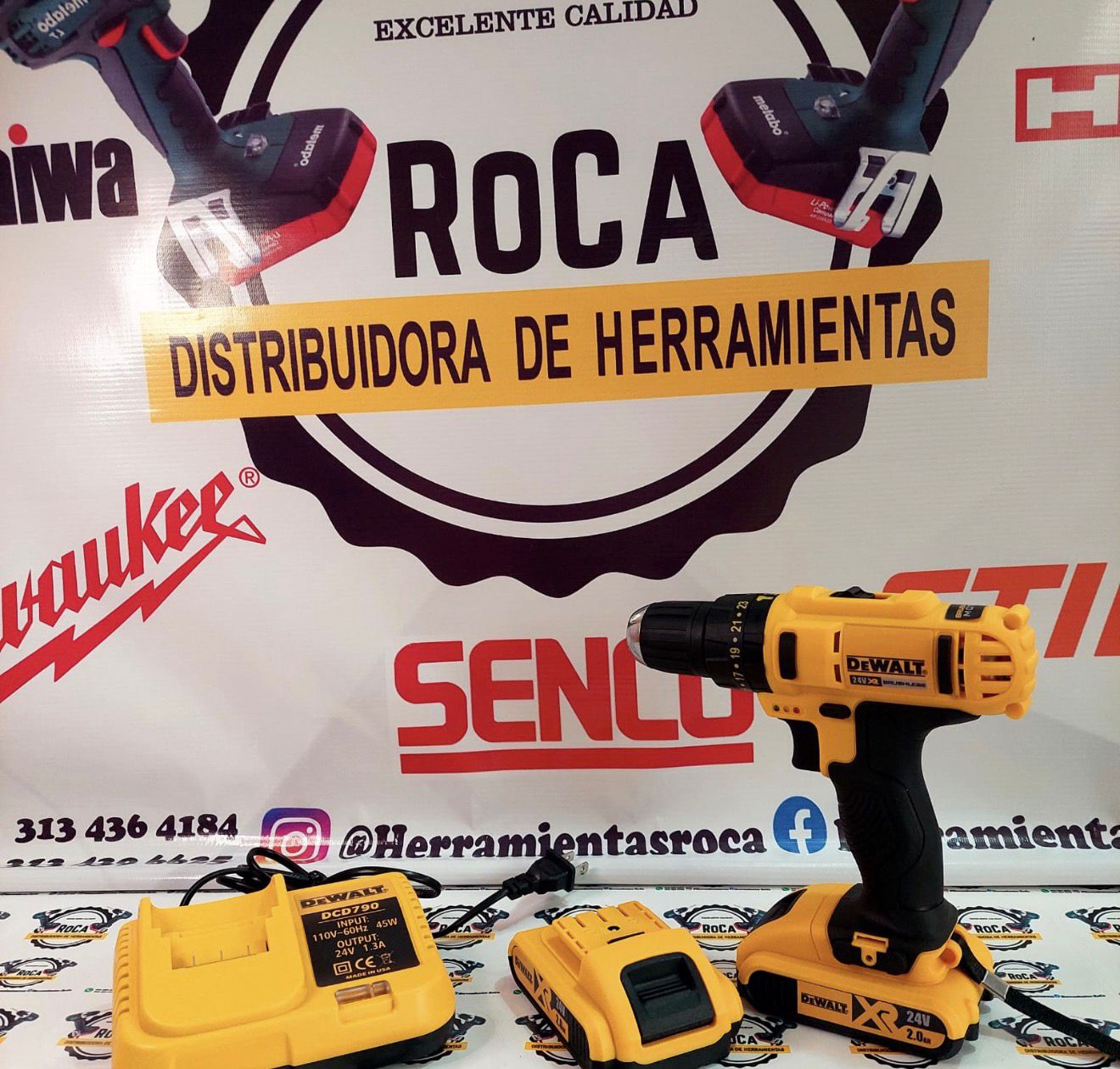 TALADRO DEWALT 24V  - Imagen 1 | Herramientas RoCa