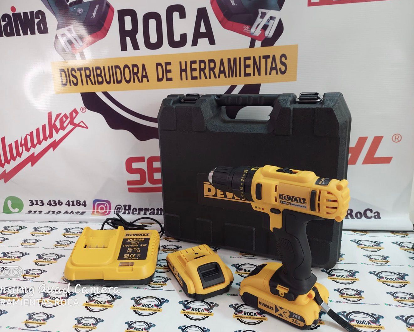TALADRO DEWALT 24V  - Imagen 2 | Herramientas RoCa