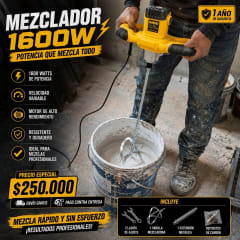 TALADRO MEZCLADOR 1600W