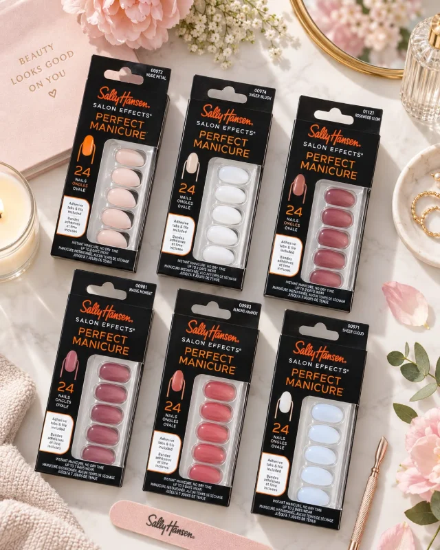 Sally Hansen Salon Effects – Perfect Manicure Press-On Nails