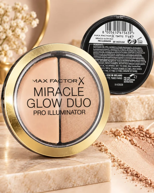 Max Factor Miracle Glow Duo Pro Illuminator – Shade 20 Medium