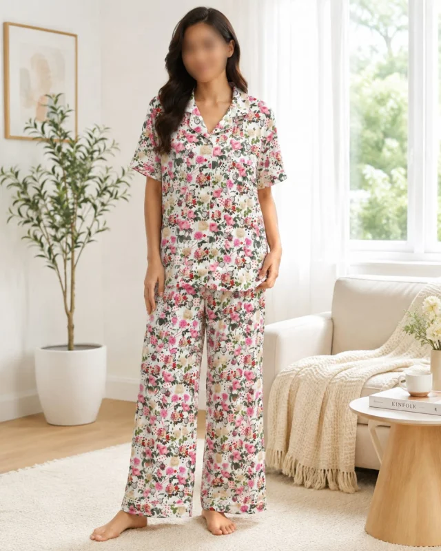 2-piece ladies nightwear set