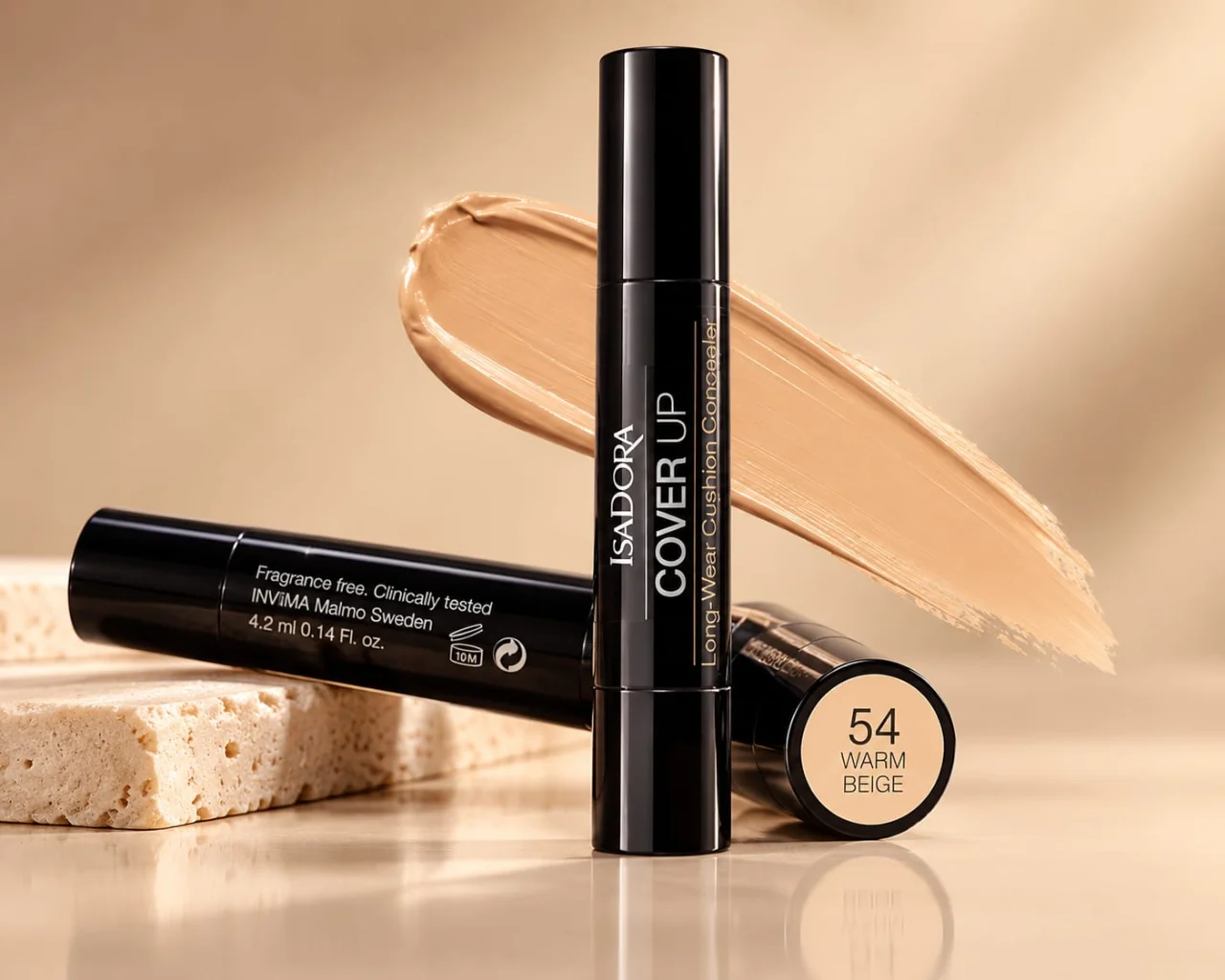IsaDora Cover Up Long Wear Cushion Concealer – 54 Warm Beige
