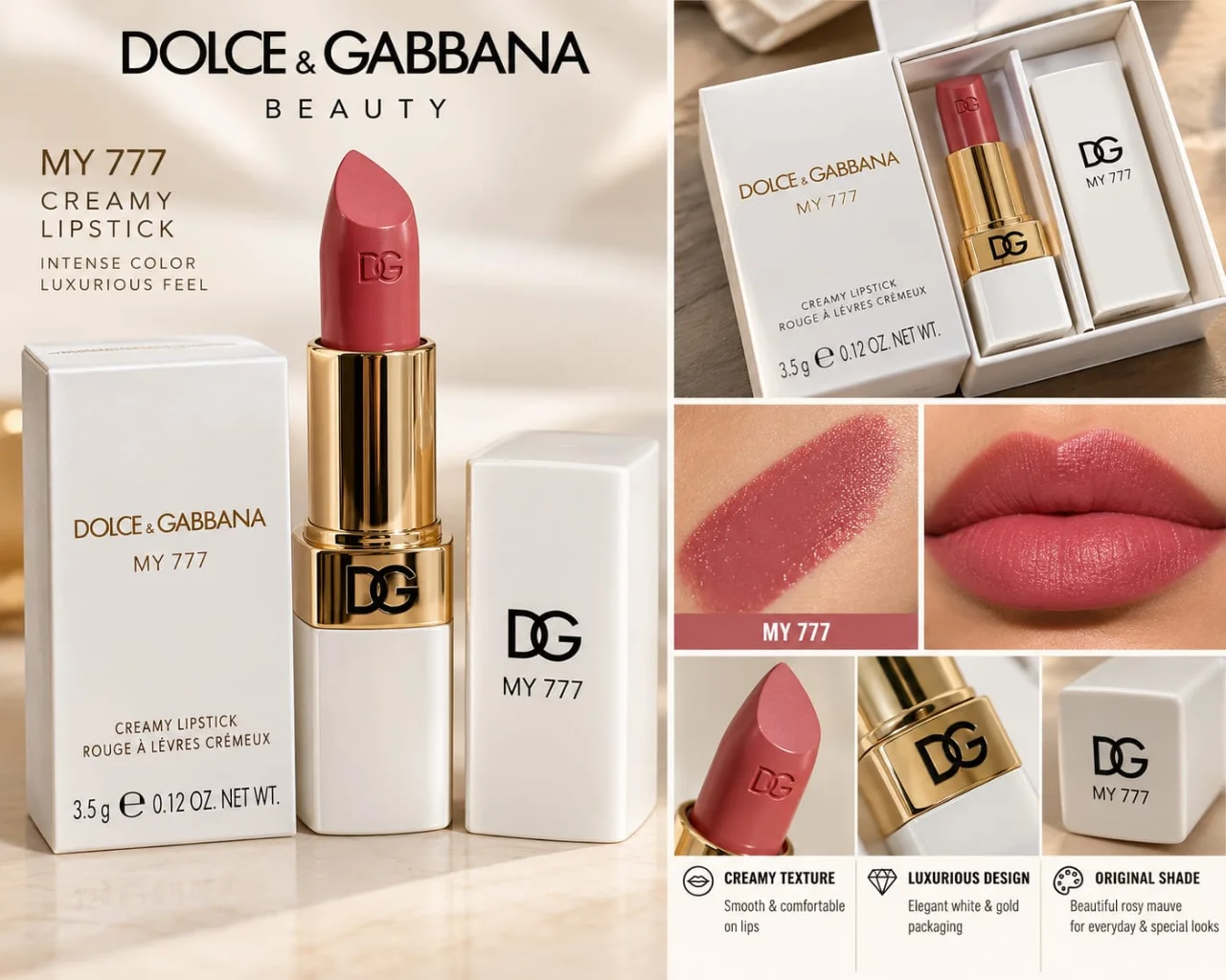 Dolce & Gabbana Beauty MY 777 Lipstick