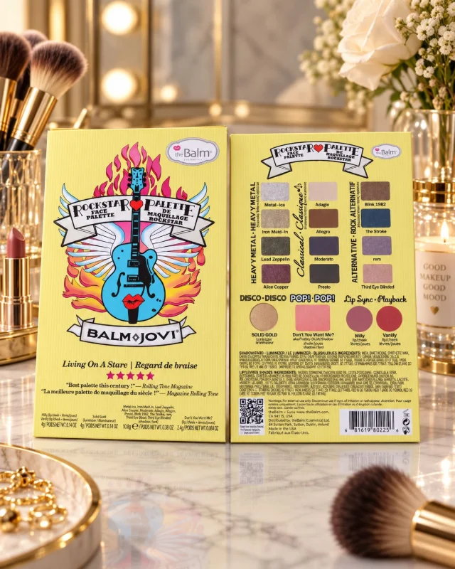 the Balm Jovi Rockstar Face Palette