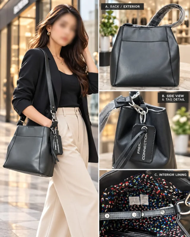 French Connection Ladies Shoulder Bag
