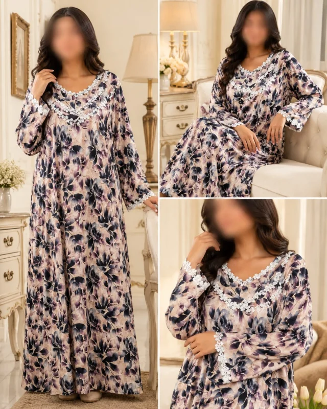 Elegant Floral Maxi Dress