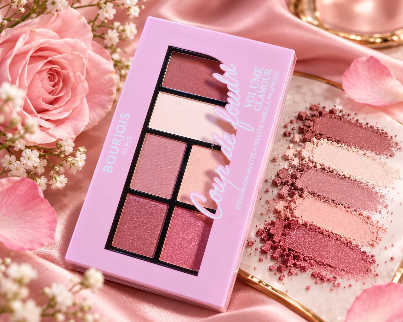Bourjois Paris Coup de Foudre Volume Glamour Eyeshadow Palette – 03 Cute Look