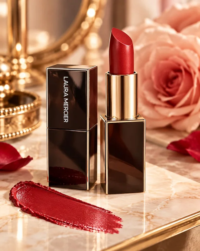 Laura Mercier Rouge Essentiel Silky Crème Lipstick – Rouge Ultime