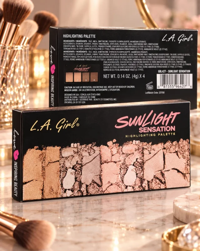 L.A Girl Sunlight Sensation Highlighting Palette