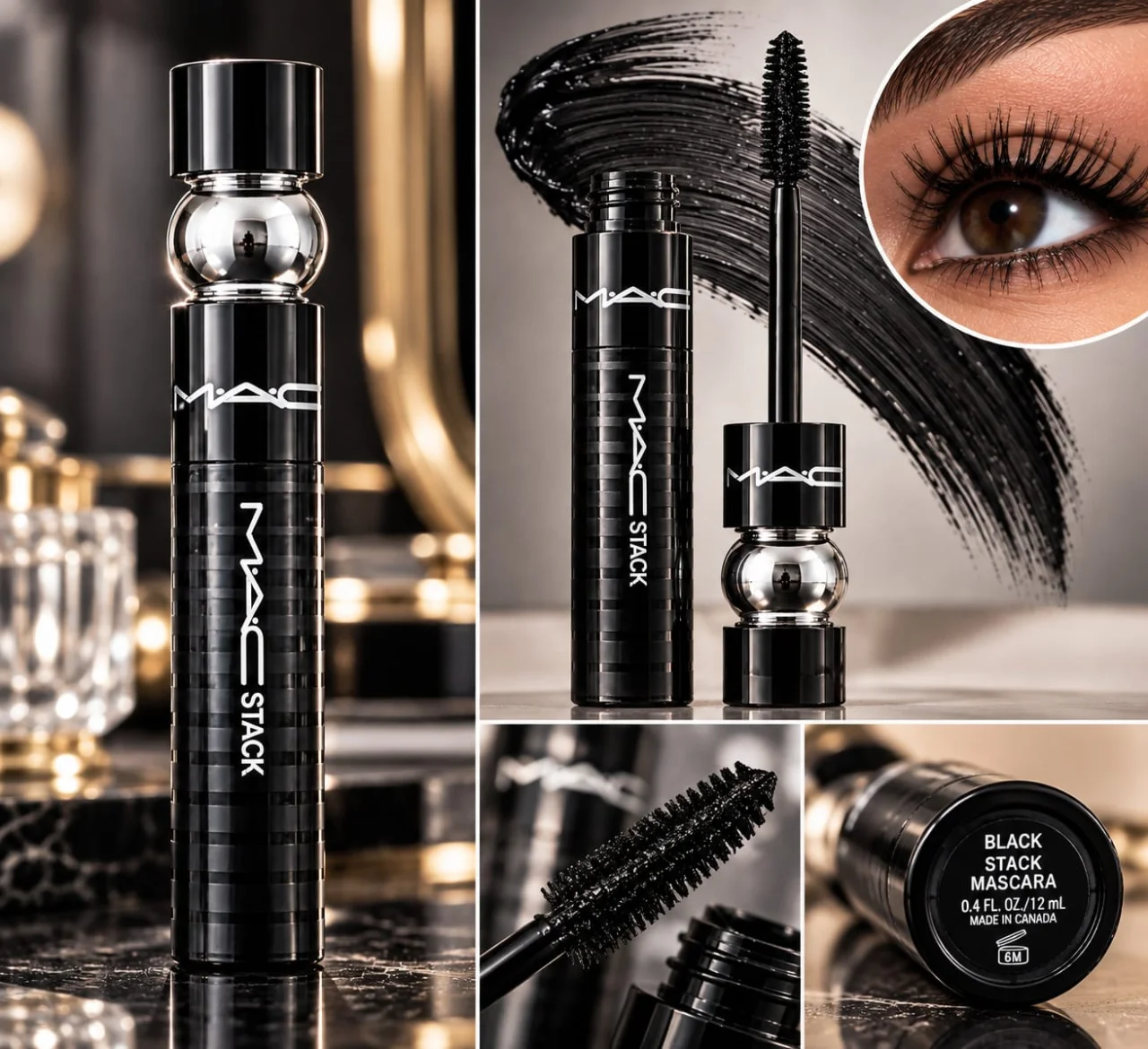 MAC Stack Mascara – Black