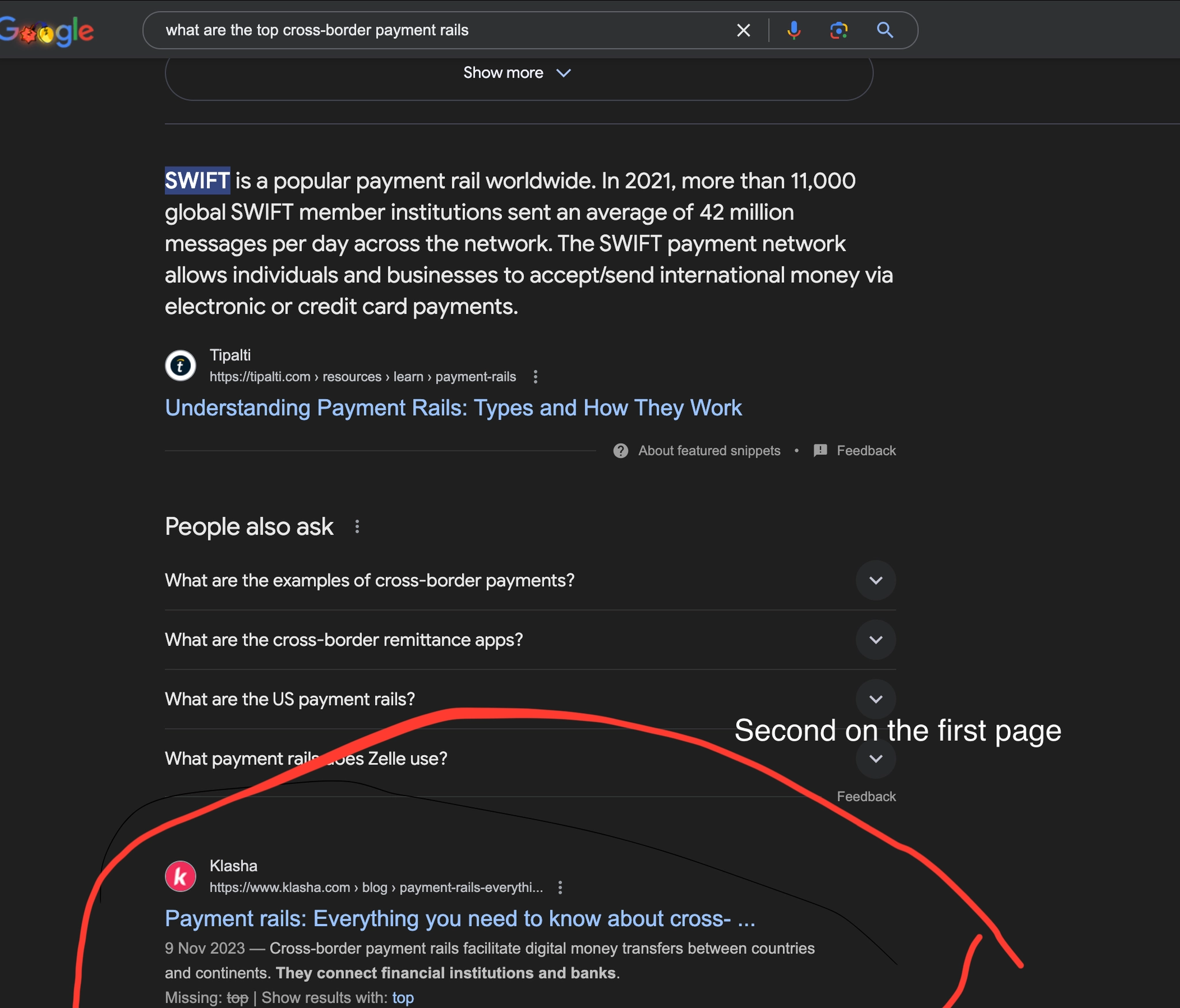 seo results