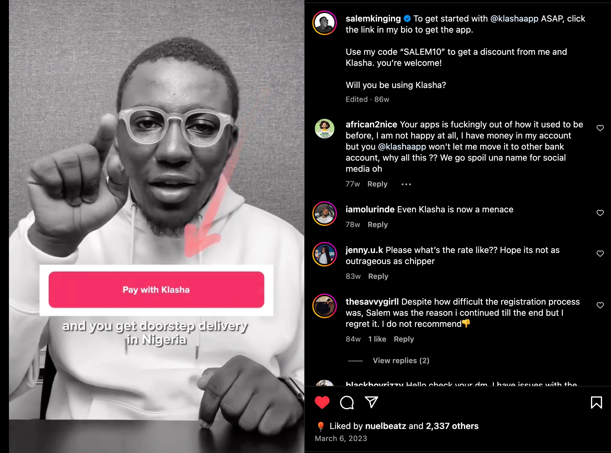 instagram post screenshot