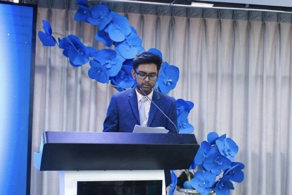 Nazmul Huda Badhon was the founding General Secretary of DIU Research Society