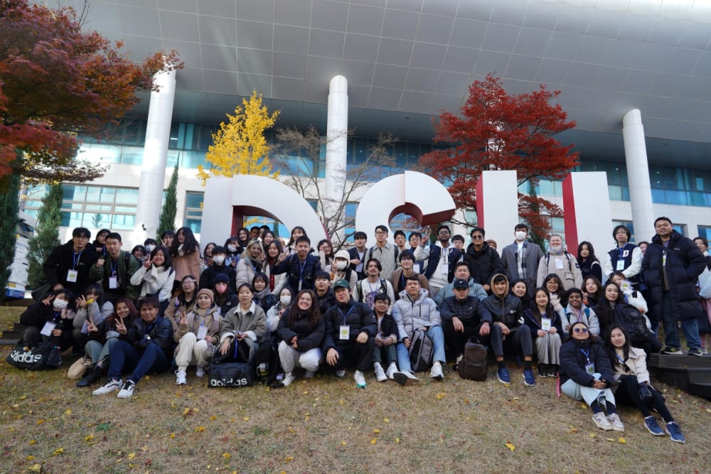 Nazmul Huda Badhon during his semester exchange at Dongseo University