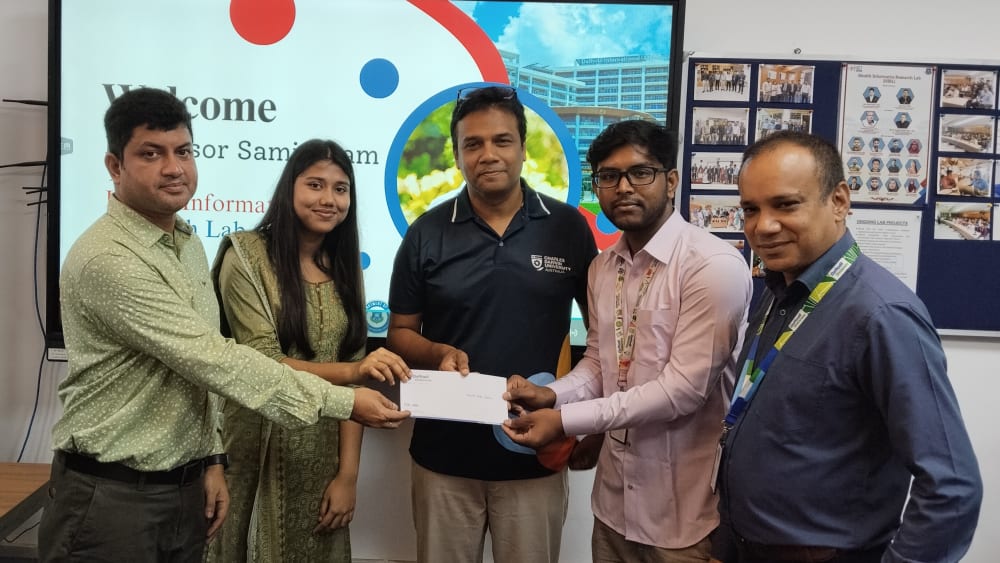 Nazmul Huda Badhon recognized as a top performer in a computer vision bootcamp