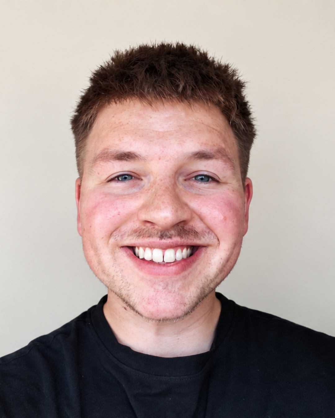 Josh Hannen smiling