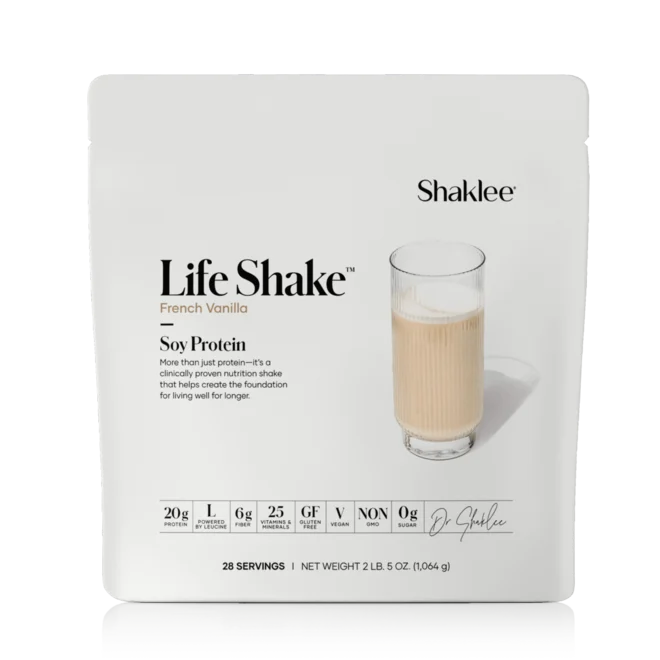 Soy protein powder by Shaklee — Life Shake Soy French Vanilla 28 servings