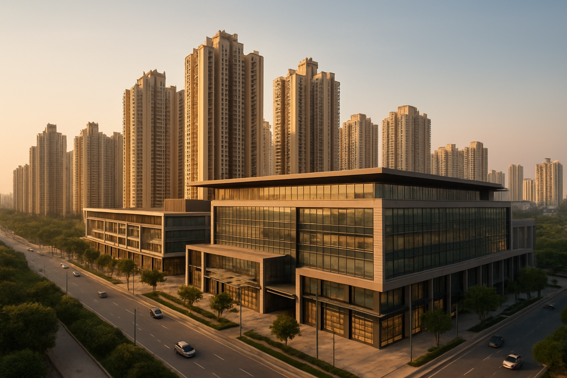 Mixed-Use Hub Reshapes Central Noida's Commercial Landscape