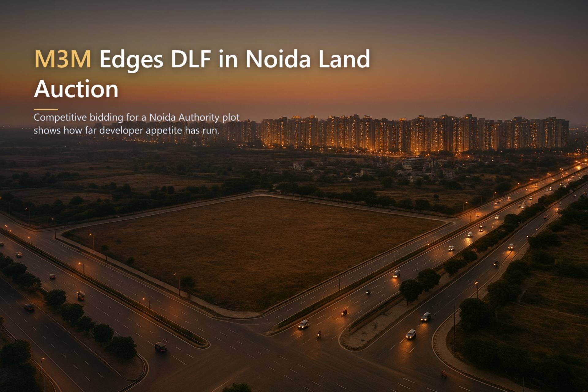 M3M edges DLF in Noida land auction, signaling heat in sector