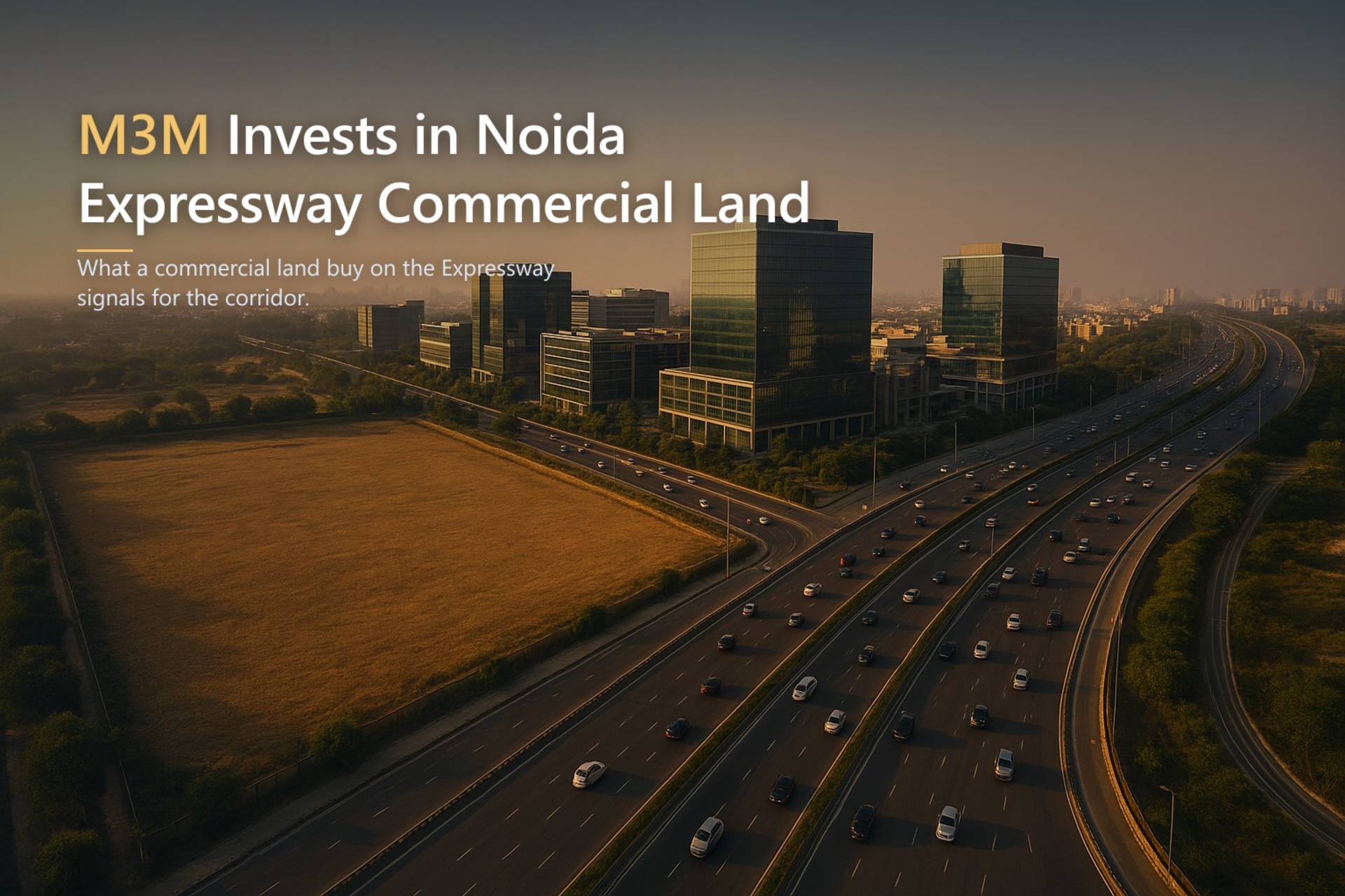 M3M Invests in Noida Expressway Commercial Land