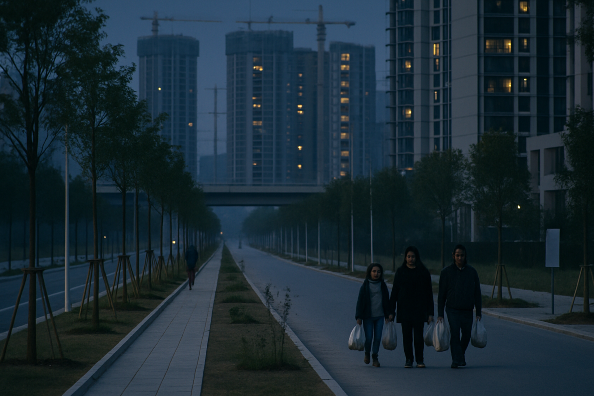 Which M3M Noida project is nearest the Delhi border?