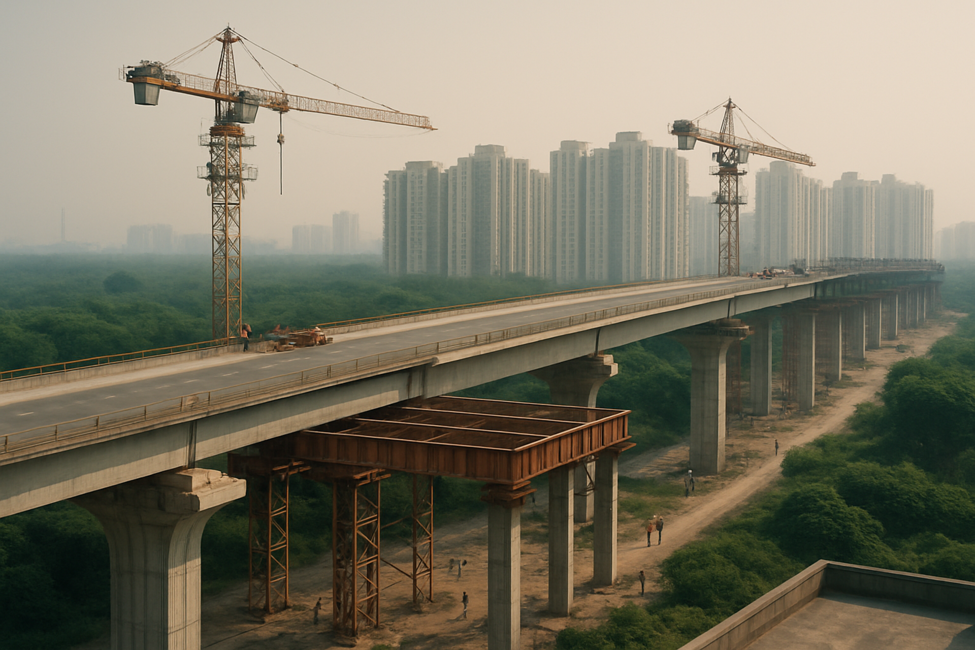 Which Noida Infrastructure Projects Finish in 2027?
