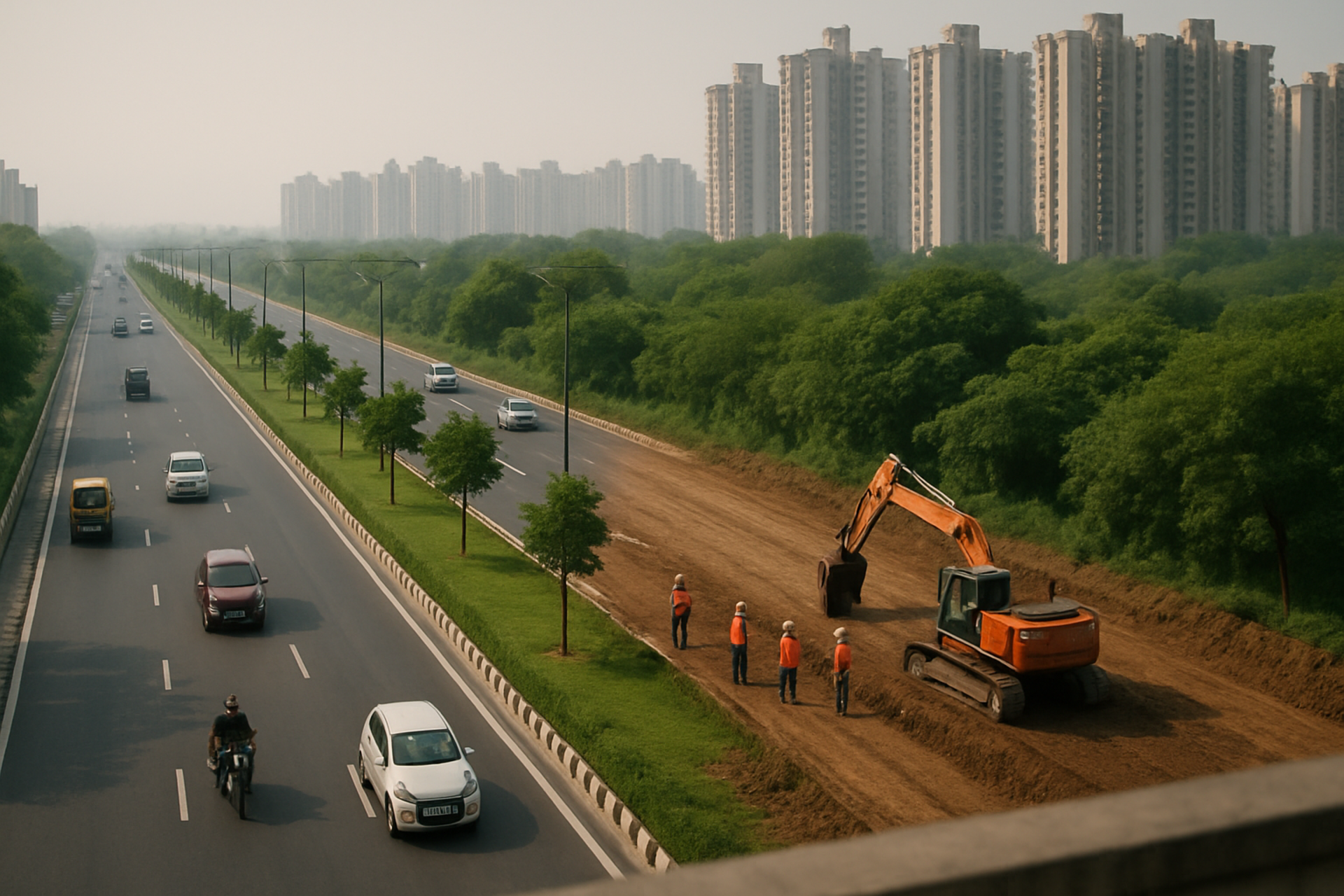 Greater Noida Road Widening: Amritpuram-Makoda Route to Get 6 Lanes