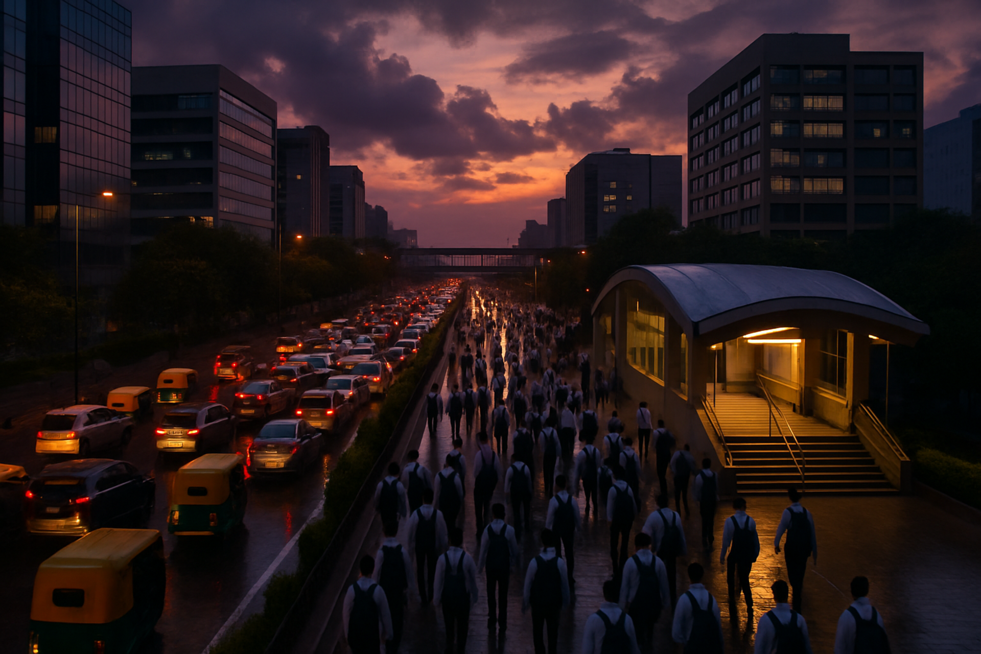Where should I live in Noida to be near IT job hubs?