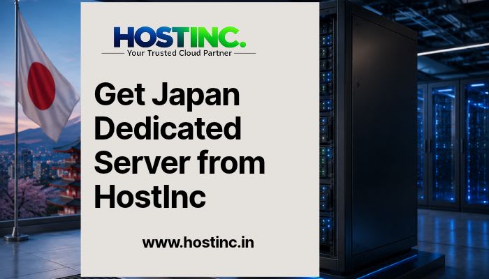 Get Japan Dedicated Server from HostInc
