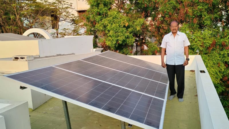 Hilite Solar residential rooftop solar installation