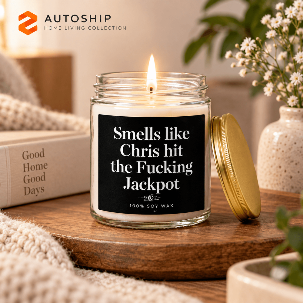 Frosted Glass Candle - Ship From USA
