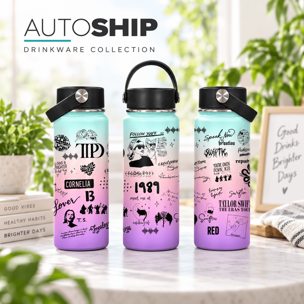 1000ml32oz stainless steel thermos cup spray plastic gradient color cup 1000ml32oz
