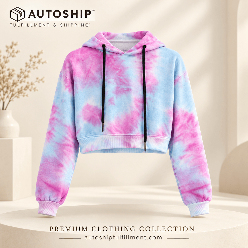 Ladies Crop Sweatshirt