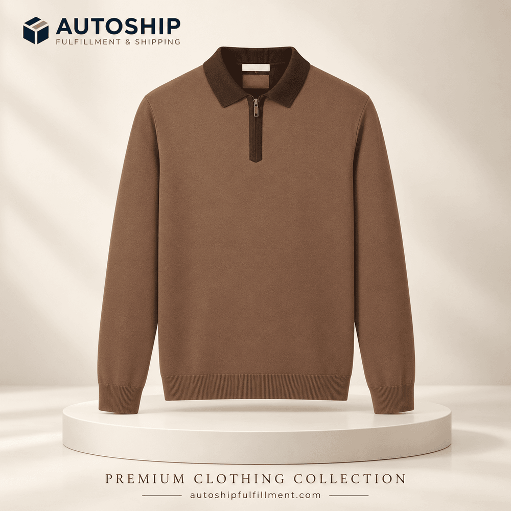 Unisex top cuffs and bottom zipper PL long sleeves (not collared) PL
