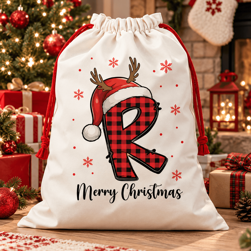 Cotton drawstring backpack