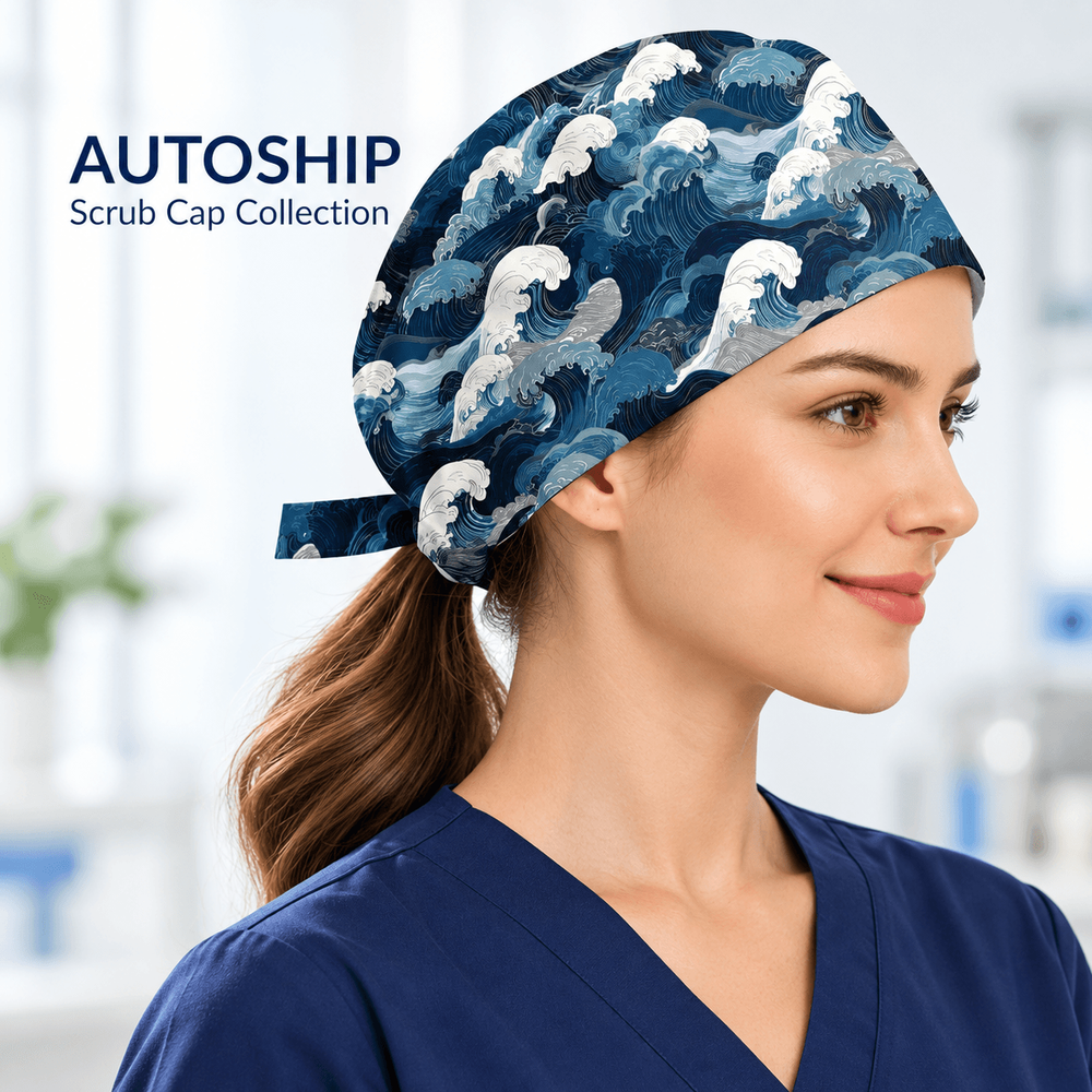 All-over Print Scrub Cap