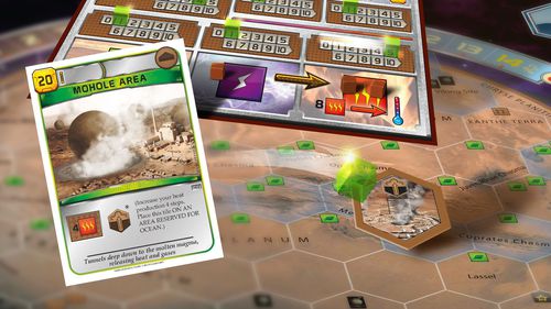 Terraforming Mars components