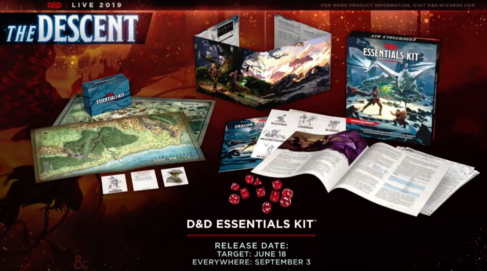 D&D Essentials Kit contents