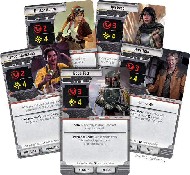 Star Wars: Outer Rim cards